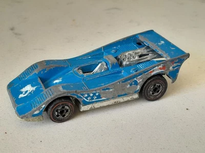 De colección Hot Wheels 1973 Redline American Victory Flying Colors Azul Canadá Raro Foto 1 de 4