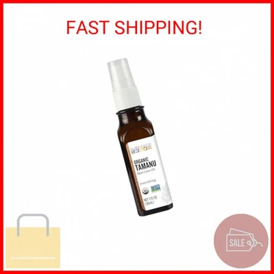 Aura Cacia Organic Natural Skin Care, Nourishing Tamanu Oil, 1 fluid ounce bottl - Image 1 of 2