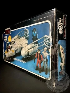 DEFLECTOR DC® Star Wars Y-Wing Fighter Vehicle (Kenner/Palitoy) VITRINE - Bild 1 von 2