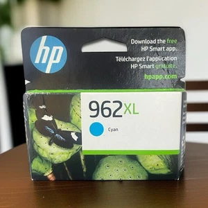 HP 962XL Tintenpatrone Cyan High Yield Original Versiegelt Abgelaufen Juni 2023 - Bild 1 von 6