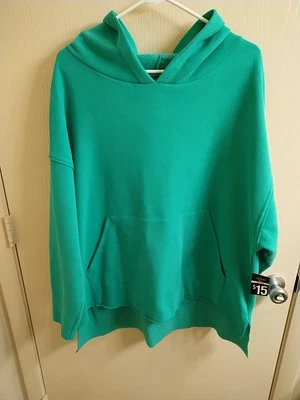 City улицы женщин яркие идеи новый толстовка ярко зеленый Hi-Lo #9396 - Изображение 1 из 4