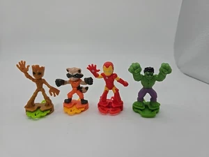 Kinder Joy Überraschungseier Spielzeug Marvel Ironman, Hulk, Rakete, Groot - Bild 1 von 6