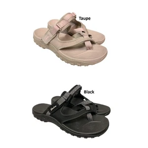 Skechers Adventure Women's Reggae Hook & Loop Strap Slide Sandal - Picture 1 of 21