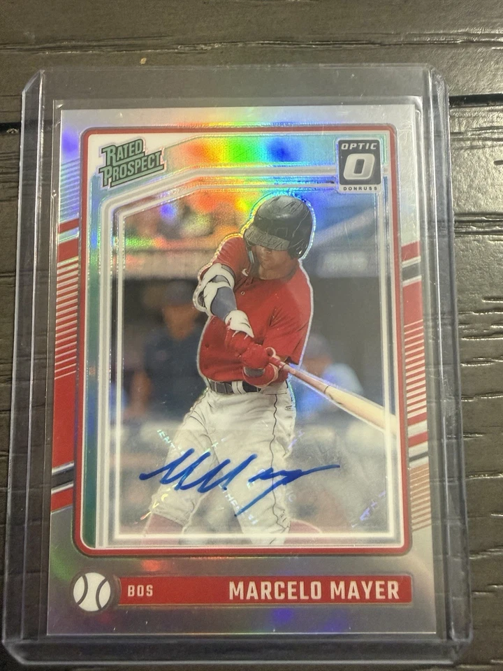 2024 Panini Donruss - Optic Rated Prospects Marcelo Mayer #137 Signatures  - Image 1 of 2