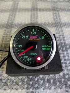 SUBARU STI Boost Gauge 52mm GC8 VAB Legacy BP BL B4 BP9 Impreza GDB GVB GRB - Bild 1 von 6