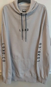LSKD Hoodie Beige Creme Pullover 1% Better Athleisure MVP Y2K Fleece Herren XL - Bild 1 von 6