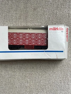 RARE MARKLIN PATTER HO SCALE SPECIAL EDITION REFRIGERATOR CAR #2452S CAR IN BOX - Image 1 of 4