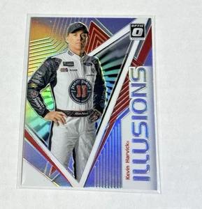 2020 Donruss #IL7 Kevin Harvick Prizm Optic Chrome Silver Racing Insert - Picture 1 of 2