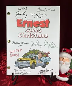 Ernest Saves Christmas Script Signed- Autograph Reprints- 108 Pages - Picture 1 of 7