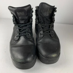 5.11 Tactical Men's ATAC 6" Boots Black LEFT 10 RIGHT 10.5 *TWO DIFFERENT SIZES* - Picture 1 of 20