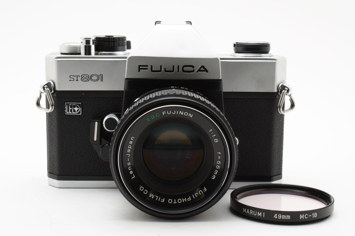 ☆完全動作☆美品☆FUJICA ST801　EBC　55ｍｍ　1.8　＃147 Fujica ST801 35mm SLR Film Camera M42 LED 52064 | eBay