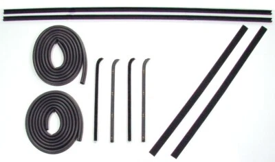 Nuevo kit de sellado de puerta de 10 piezas / para camioneta Chevy GMC 1960-1963 sin marco de metal de vidrio Foto 1 de 4