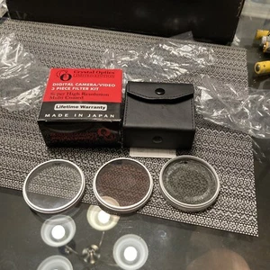 Crystal Optics Limited Edition 52mm Digital Camera /Video 3 Piece Filter Kit.VTG - Picture 1 of 10