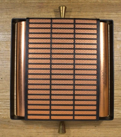 RARE Vtg 1960 Mid-Century Rittenhouse 330 Gem Resonator Door Bell Chime Cover