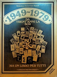 Biblioteca Universale Rizzoli 1949 to 1979 Book Catalog - Picture 1 of 2