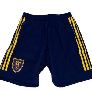 ADIDAS REAL SALT LAKE MLS SOCCER HOME AUTHENTIC SHORTS SIZE S - Picture 1 of 6
