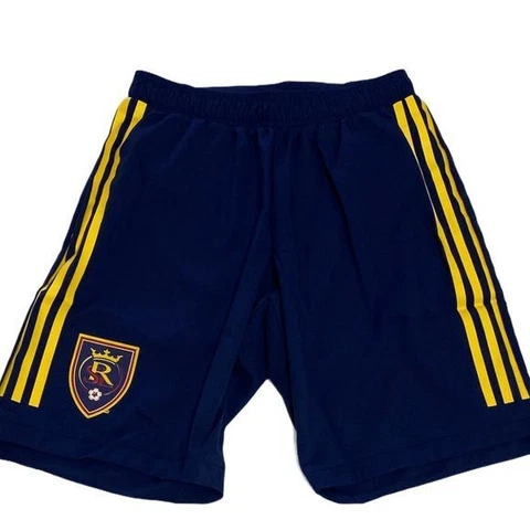 ADIDAS REAL SALT LAKE MLS SOCCER HOME AUTHENTIC SHORTS SIZE S Cover