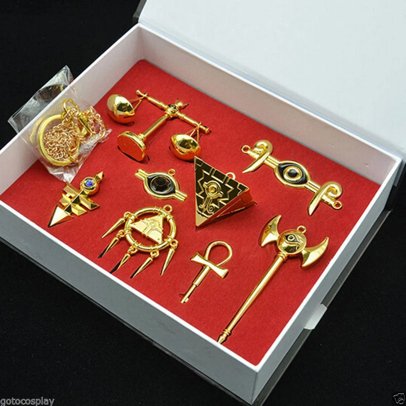 Yu-Gi-Oh! Millennium Items Puzzle Portachiavi Cosplay Ciondolo Collana