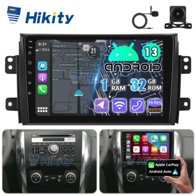 9" CarPlay Android15 Autoradio Für Suzuki SX4 Fiat Sedici 06-13 GPS Navi RDS BT - Bild 1 von 4
