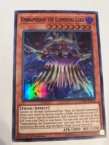 2 Umbramirage the elemental lord foil yu-gi-oh gaming cards cscan - Picture 1 of 4