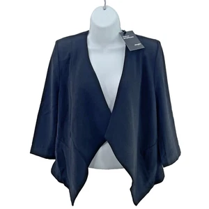 Jennyfer Bolero Shrug, Open Front 3/4 Sleeve, Size M, Black, RRP €25.99 - Picture 1 of 17