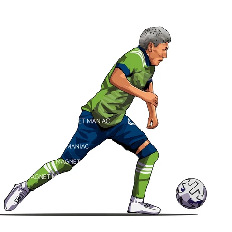 Raul likeness magnet - MLS - Soccer - Seattle Sounders FC - Peru - Raul Ruidiaz Cover