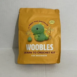 Fred The Dinosaur Woobles Crochet Kit For Begginers Everything Included - Picture 1 of 8