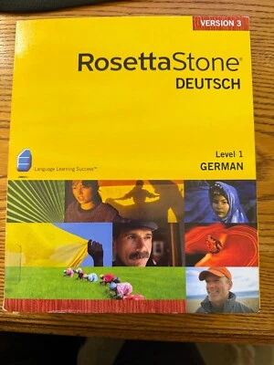 Rosetta Stone German Deutsch Version 3,  PC Discs - Image 1 of 4