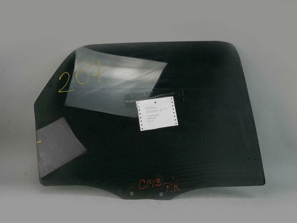 2001 - 2007 Ford Escape Glass Window Door Rear Passenger Right Side Rh Oem - Image 1 of 4