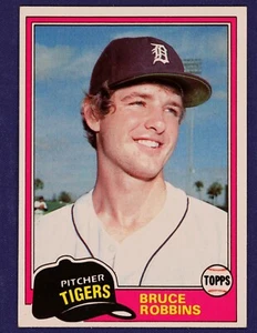 1981 Topps Blank Back Proof #79 Bruce Robbins Gray - Bild 1 von 2