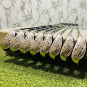 Katana Golf Clubs Irons LX10 Hollow Body Iron Set RH SR - Flex 5-9 Pw Aw Sw 8pcs - Picture 1 of 24