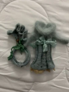 Blythe Green Sweater Dress And Liberty Headdress - Picture 1 of 2