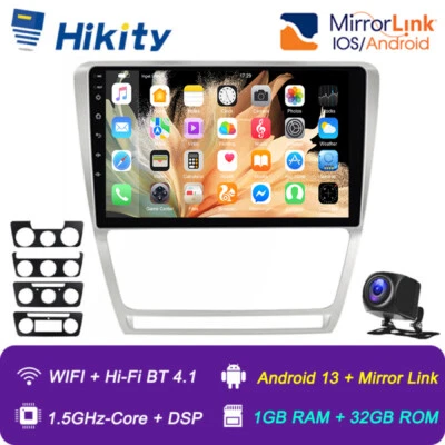 Für Skoda Octavia 2 2007-2013 10.1" Android 15 Autoradio GPS Navi WIFI BT FM RDS - Bild 1 von 4