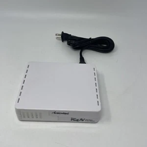 Actiontec Mega Plug AV 200Mbps 4-Port Switch PowerLine Ethernet Adapter - Picture 1 of 10
