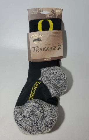 Oregon Ducks Socks Over the Calf Wool Size Medium 5-10 NEW Cover