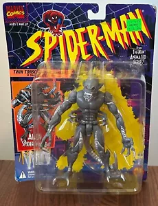 Marvel Spider-Man Animated Series Alien Spider Slayer 1994 5" Figure Toybiz New - Picture 1 of 2