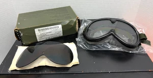 Mine Safety Appliances Goggles Sun Wind Dust Clear & Dark Lens 8465-01-328-8268 - Picture 1 of 10