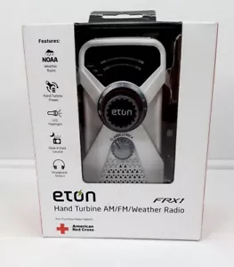 ETON FRX1 Turbina Manuale AM FM Meteo Radio Analogica Nuova Bagliore al Buio - Foto 1 di 5