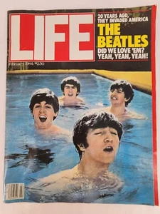 Feb 1984 Life Magazine featuring The Beatles - Picture 1 of 8