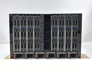 Dell MX7000 8x Dell MX740c V2 448-Cores 12TB RAM 61TB SSD 25Gb Blade Solution - Picture 1 of 2