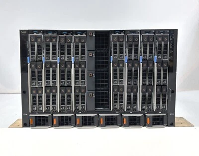 Dell MX7000 8x Dell MX740c V2 160-Cores 4TB RAM 61TB SSD 25Gb Blade Solution - Image 1 of 2