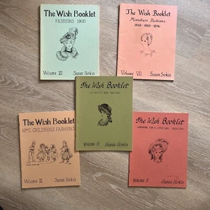 WISH BOOKLET Volumes 6, 8-11 FASHIONS by Susan Sirkis, First Lady, LOT - Picture 1 of 8