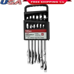 12 Stück SAE Spezialeinsätze Schraubenschlüssel Set Chrom Vanadium Stahl 72 Zähne Werkzeug Set Neu - Bild 1 von 7