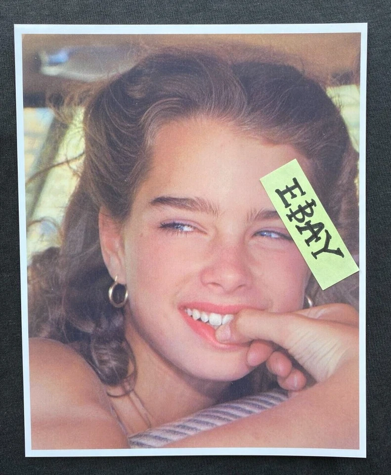 BROOKE SHIELDS Foto PRETTY BABY BLUE LAGOON Cándida Super Modelo AMOR INFINITO Foto 1 de 1