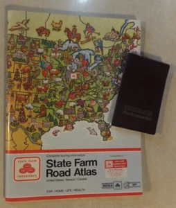 2 RAND McNALLY ROAD ATLAS: VICKY HORTON STATE FARM & SUN COMMERCIAL VINCENNES IN - Picture 1 of 10