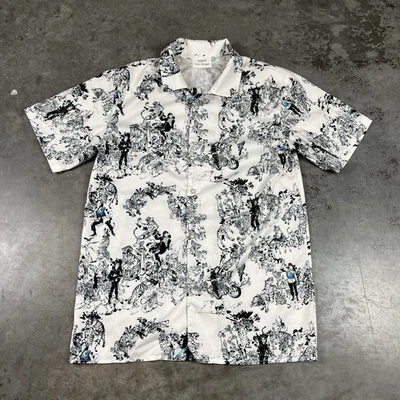 Camisa Super M Kim Junggi Para Hombre Mediana Blanca Ligera Usada Foto 1 de 4