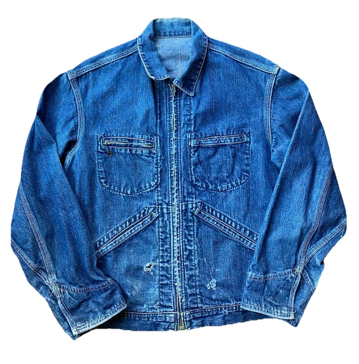 1950s Denim Chore Jackets for Men for sale | eBay