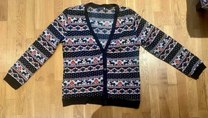 Christmas Cardigan XL Excellent Condition - Picture 1 of 2