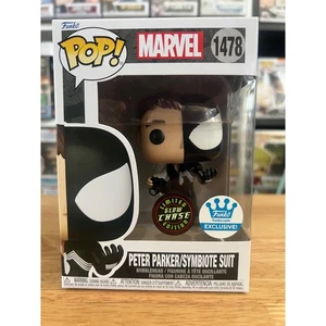 Traje Simbionte LE CHASE GLOW Peter Parker Funko Pop Bobblehead #1478 Venom Marvel - Imagen 1 de 6