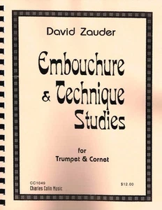Embouchure & Technique Studies for Trumpet or Cornet by David Zauder (CC1049) - Picture 1 of 1